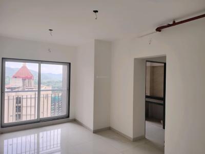 Living Room Image of 575 Sq.ft 1 BHK Apartment / Flat for rent in Unnati Woods Phase 7, Kasarvadavali Thane for Rs. 17000