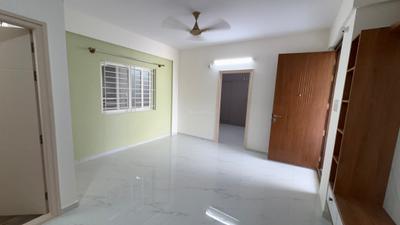 Living Room Image of 706 Sq.ft 1 BHK Apartment / Flat for rent in Whitefield Bengaluru for Rs. 23000