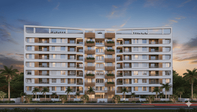 Image of 1374 Sq.ft 3 BHK Apartment / Flat for sale in Vishwa The Butterfly, Moshi, Pune for Rs. 6875000