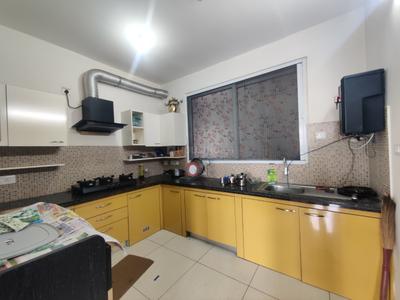 Kitchen Image of 1950 Sq.ft 3 BHK Apartment / Flat for rent in Thiruvanmiyur Chennai for Rs. 80000