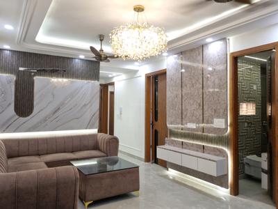 Living Room Image of 1350 Sq.ft 4 BHK Apartment / Flat for sale in Saarthi Lavish Homes by Saarthi Builders, Sector 15 Dwarka New Delhi for Rs. 11500000