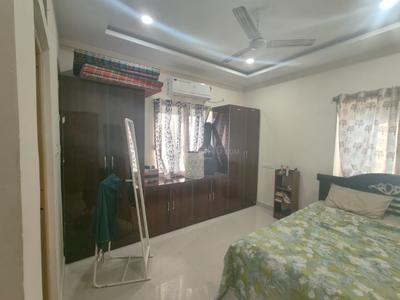 Bedroom Image of 950 Sq.ft 1 BHK Apartment / Flat for rent in Gachibowli Hyderabad for Rs. 25000