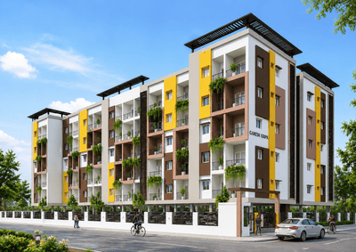 Image of 1200 Sq.ft 2 BHK Villa for sale in Somanur, Coimbatore for Rs. 4000000