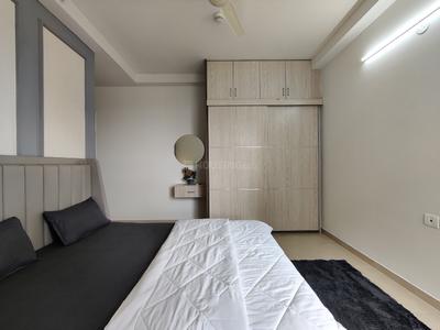 Bedroom Image of 1877 Sq.ft 3.5 BHK Apartment / Flat for rent in Bhartiya Nikoo Homes Phase 2, Thanisandra Bengaluru for Rs. 85009