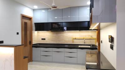 Kitchen Image of 2376 Sq.ft 3 BHK Apartment / Flat for sale in Radhe Infinity, Kudasan Gandhinagar for Rs. 14000000