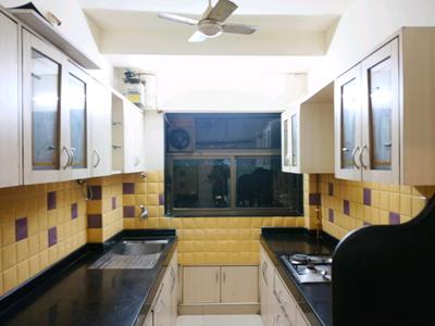 Kitchen Image of 588 Sq.ft 1 BHK Apartment / Flat for sale in Heritage Krishna Heritage, Chembur Mumbai for Rs. 11700000