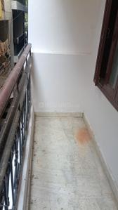 Balcony Image of 650 Sq.ft 2 BHK Builder Floor for rent in Munirka New Delhi for Rs. 25000