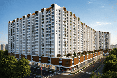 Image of 800 Sq.ft 1 BHK Apartment / Flat for sale in Sector Green, Panvel, Navi Mumbai for Rs. 6200000