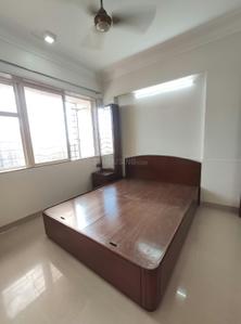 Bedroom Image of 670 Sq.ft 1 BHK Apartment / Flat for rent in Agarwal Trinity Towers, Malad West Mumbai for Rs. 48000