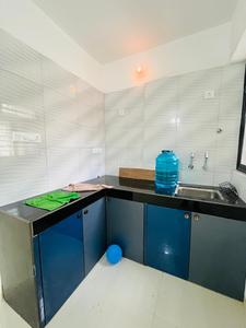 Kitchen Image of 500 Sq.ft 1 BHK Apartment / Flat for rent in Viman Nagar Pune for Rs. 23000