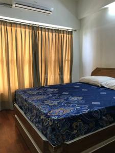 Bedroom Image of 1080 Sq.ft 2 BHK Apartment / Flat for rent in Adani The Meadows, Shantigram Ahmedabad for Rs. 37500