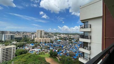 Balcony Image of 1100 Sq.ft 2 BHK Apartment / Flat for sale in K Raheja Maple Leaf, Powai Mumbai for Rs. 27000000