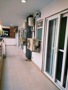 Balcony Image of 657 Sq.ft 1 RK Apartment / Flat for rent in HUDA Plot Sector 38, Sector 38 Gurgaon for Rs. 20120