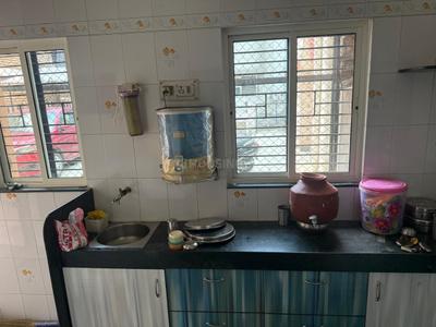 Kitchen Image of 1500 Sq.ft 2 BHK Builder Floor for rent in Ghatlodiya Ahmedabad for Rs. 19000
