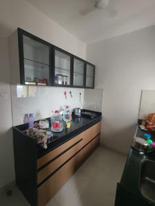 Kitchen Image of 680 Sq.ft 2 BHK Apartment / Flat for rent in Runwal Gardens, Dombivli East Thane for Rs. 16000