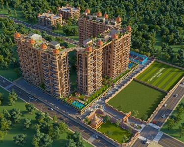 Image of 1700 Sq.ft 3 BHK Apartment / Flat for sale in Cliffton Palladium, Pipliyahana, Indore for Rs. 15840000