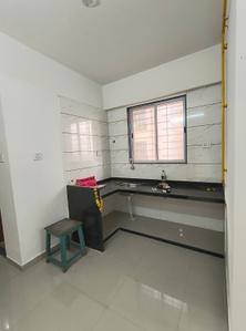 Kitchen Image of 676 Sq.ft 1 BHK Apartment / Flat for sale in Green Paradise, Dahin Nagar Surat for Rs. 2500000