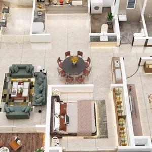 Image of 1750 Sq.ft 3 BHK Apartment / Flat for sale in Dream Elegance, Balewadi, Pune for Rs. 18000000