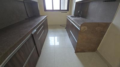 Kitchen Image of 790 Sq.ft 2.5 BHK Apartment / Flat for sale in The Atmosphere, Mulund West Mumbai for Rs. 23500000