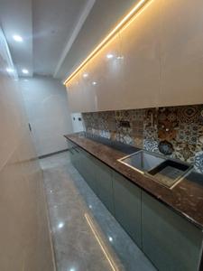 Kitchen Image of 675 Sq.ft 2 BHK Builder Floor for sale in Tilak Nagar New Delhi for Rs. 7000000