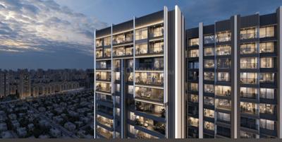 Image of 696 Sq.ft 2 BHK Apartment / Flat for sale in Raymond The Address By GS Tower 3, Sion, Mumbai for Rs. 24000000