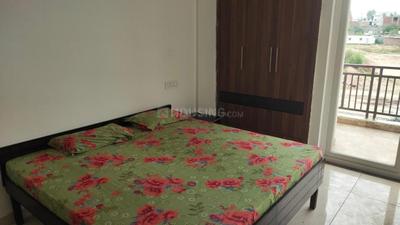 Bedroom Image of 1738 Sq.ft 3 BHK Apartment / Flat for rent in Green Valley Residencia, Gazipur Zirakpur for Rs. 36000