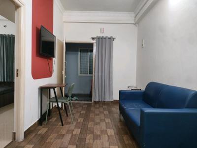 Living Room Image of 1200 Sq.ft 1 BHK Apartment / Flat for rent in BTM Layout Bengaluru for Rs. 23000