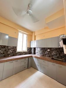 Kitchen Image of 1395 Sq.ft 3 BHK Apartment / Flat for rent in Kakarmata Varanasi for Rs. 32000