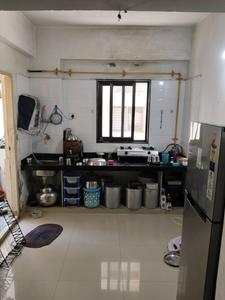Kitchen Image of 1125 Sq.ft 2 BHK Apartment / Flat for sale in B Anand Square, Tragad Ahmedabad for Rs. 4500000