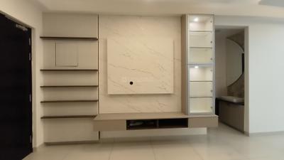 Living Room Image of 1370 Sq.ft 2 BHK Apartment / Flat for rent in Aparna Zenon, Manikonda Hyderabad for Rs. 60000