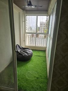 Balcony Image of 950 Sq.ft 2 BHK Apartment / Flat for rent in Majestique Manhattan E F, Wagholi Pune for Rs. 24500