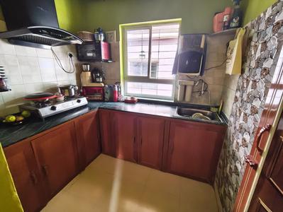 Kitchen Image of 1018 Sq.ft 3 BHK Apartment / Flat for sale in Haltu Kolkata for Rs. 5500000