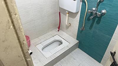 Bathroom Image of 600 Sq.ft 1 BHK Apartment / Flat for rent in Diamond Group Pune Vishal Paradise, Ravet Pune for Rs. 20000
