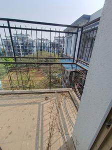 Balcony Image of 1500 Sq.ft 3 BHK Apartment / Flat for rent in Mahindra Royale, Pimpri Pune for Rs. 55000