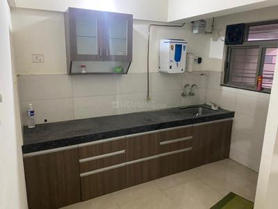 Kitchen Image of 714 Sq.ft 1.5 BHK Apartment / Flat for sale in Amit Colori, Undri Pune for Rs. 4300000