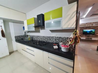 Kitchen Image of 969 Sq.ft 2 BHK Apartment / Flat for rent in Nimhan Onella 2, Sus Pune for Rs. 32000