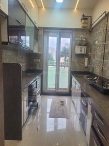 Kitchen Image of 1350 Sq.ft 2.5 BHK Apartment / Flat for rent in B and M Atlantis, Ghansoli Navi Mumbai for Rs. 75000