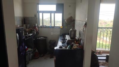 Kitchen Image of 599 Sq.ft 1 BHK Apartment / Flat for sale in Radhey Galaxy Phase I, Karjat Thane for Rs. 2900000