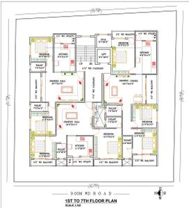 Image of 1050 Sq.ft 2 BHK Apartment / Flat for sale in Somalwada, Nagpur for Rs. 5498000