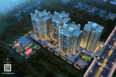 Image of 976 Sq.ft 2 BHK Apartment / Flat for sale in DMK Stella B1, Moshi, Pune for Rs. 5500000