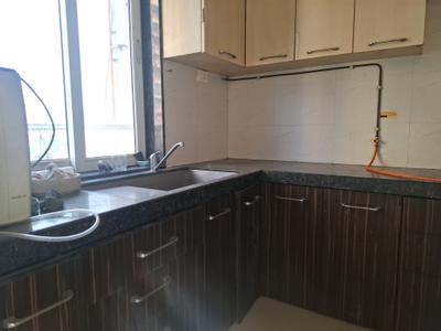 Kitchen Image of 1502 Sq.ft 3 BHK Apartment / Flat for rent in Tharwani Rosewood Heights, Kharghar Navi Mumbai for Rs. 65000