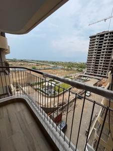 Balcony Image of 1250 Sq.ft 3 BHK Apartment / Flat for rent in Mihan Nagpur for Rs. 22000