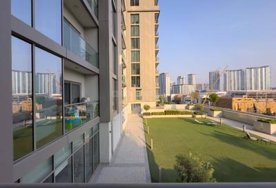 Balcony Image of 588 Sq.ft 1 BHK Apartment / Flat for sale in Nad Al Sheba Dubai for Rs. 35880000