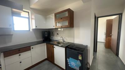 Kitchen Image of 575 Sq.ft 1 BHK Apartment / Flat for rent in Eroor Kochi for Rs. 33000
