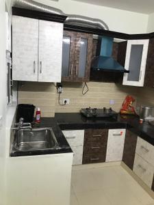 Kitchen Image of 1000 Sq.ft 2 BHK Apartment / Flat for sale in AKASH ENCLAVE, Vrindavan Yojana Lucknow for Rs. 6800000