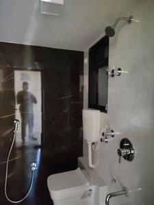 Common Bathroom Image of 450 Sq.ft 1 BHK Apartment / Flat for rent in Kolshet Thane for Rs. 35000