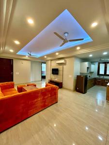 Living Room Image of 980 Sq.ft 2 BHK Apartment / Flat for rent in Saket RWA, Saket New Delhi for Rs. 26000