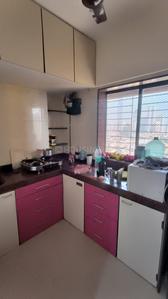 Kitchen Image of 550 Sq.ft 1 BHK Apartment / Flat for rent in Gamdevi Mumbai for Rs. 65000