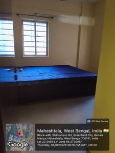 Bedroom Image of 1330 Sq.ft 3 BHK Apartment / Flat for rent in Srijan Green Field City Classic Premium, Maheshtala Kolkata for Rs. 20000