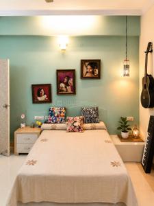 Bedroom Image of 2600 Sq.ft 3 BHK Apartment / Flat for rent in Banjara View Apartment, Banjara Hills Hyderabad for Rs. 100000